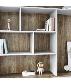 VEELIKE Samoprzylepna Folia Meblowa Struktura Drewna Szara 60 x 900 cm