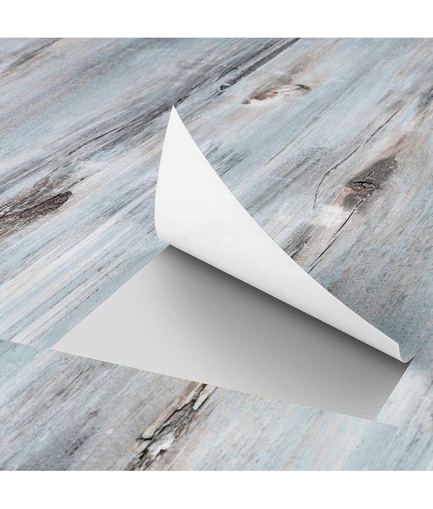 FunStick Panele Płytki Winylowe Samoprzylepne Blue Wood 15 szt. 90x15 cm