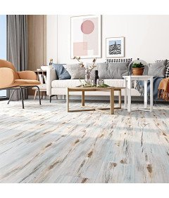 FunStick Panele Płytki Winylowe Samoprzylepne Blue Wood 15 szt. 90x15 cm