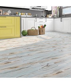 FunStick Panele Płytki Winylowe Samoprzylepne Blue Wood 15 szt. 90x15 cm