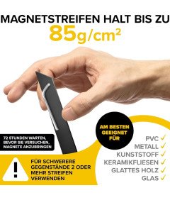 Elastyczna Taśma Magnetyczna X-bet MAGNET 2,5 cm x 1,8 m Mocny Klej TESA