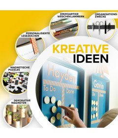 Elastyczna Taśma Magnetyczna X-bet MAGNET 2,5 cm x 1,8 m Mocny Klej TESA