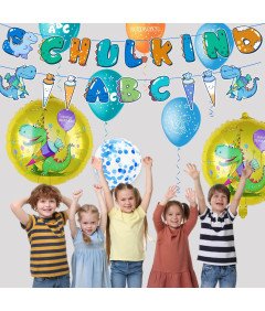 Modri dinozaver Balon Set 30 kosov Dekoracija