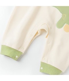 Kombinezon dla Noworodka Bawełniany Długi Rękaw Dinozur 12-18 miesięcy