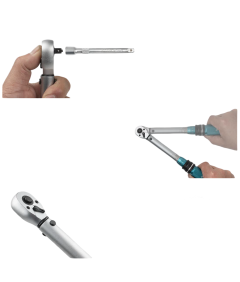 Klucz Dynamometryczny 1/2 Cali 40-220 Nm do Śrub Stal Nierdzewna 49 cm