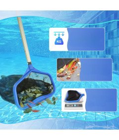 Siatka do Basenu Skimmer Wybierak do Czyszczenia Gwint 32 mm 43,5 x 26 cm