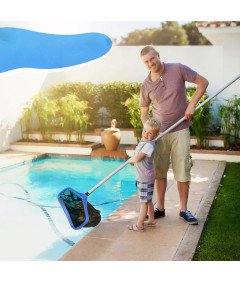 Siatka do Basenu Skimmer Wybierak do Czyszczenia Gwint 32 mm 43,5 x 26 cm