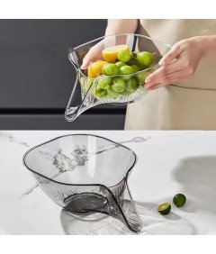 GOSHIES Miska Drenażowa z Lejkiem 3 Sztuki Rękawiczki i ścierka