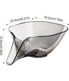 GOSHIES Miska Drenażowa z Lejkiem 3 Sztuki Rękawiczki i ścierka