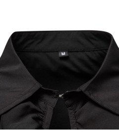 Męska Koszula Renesansowa Piracka Średniowieczna Strój Cosplay Czarna S