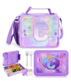 Śniadaniówka Lunchbox dla Dziewczynek Zestaw Torba do Szkoły Różowa 1330 ml