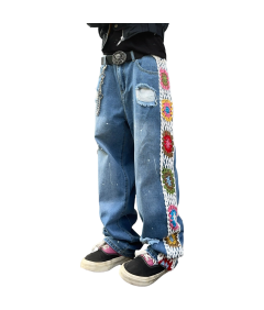 Męskie Spodnie Dżinsy...