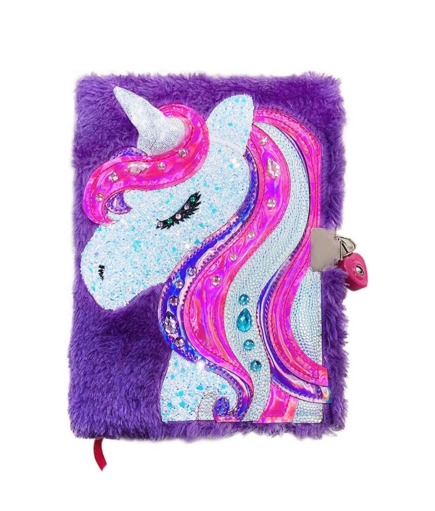 Zeszyt Notes Pamiętnik na Zamek dla Dziewczynek Jednorożec A5 160 stron