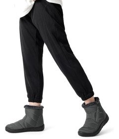 DREAM PAIRS Damskie Buty Zimowe Śniegowce Ciepłe Wodoszczelne Szare 37