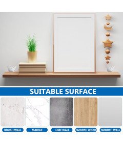 Wsporniki do Półek Podpórki Wsporniki Półek 20 cm Stalowe Białe 4-PAK