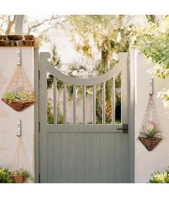 Wieszak na Ubrania Ścienny 6 Sztuk Wieszaki na Ubrania do 16 kg Srebrne