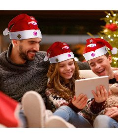 Komplet 3 klasičnih božičnih klobukov kot nalašč za božič