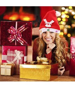 Komplet 3 klasičnih božičnih klobukov kot nalašč za božič