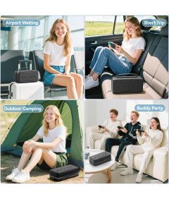 Kytok Etui Ochronne do Nintendo Switch 2 Duża Torba 28 Sloty Twarde Czarne