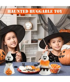 Pluszowa Maskotka Dekoracja Stołu na Halloween Lalki Duchy 2 Sztuki