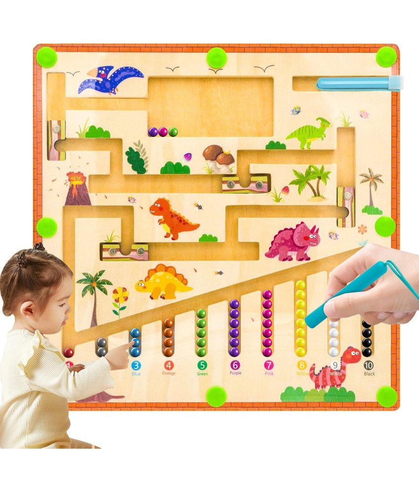 Zabawka Dla Dzieci Magnetyczna Tablica Motoryczna Montessori Edukacyjna