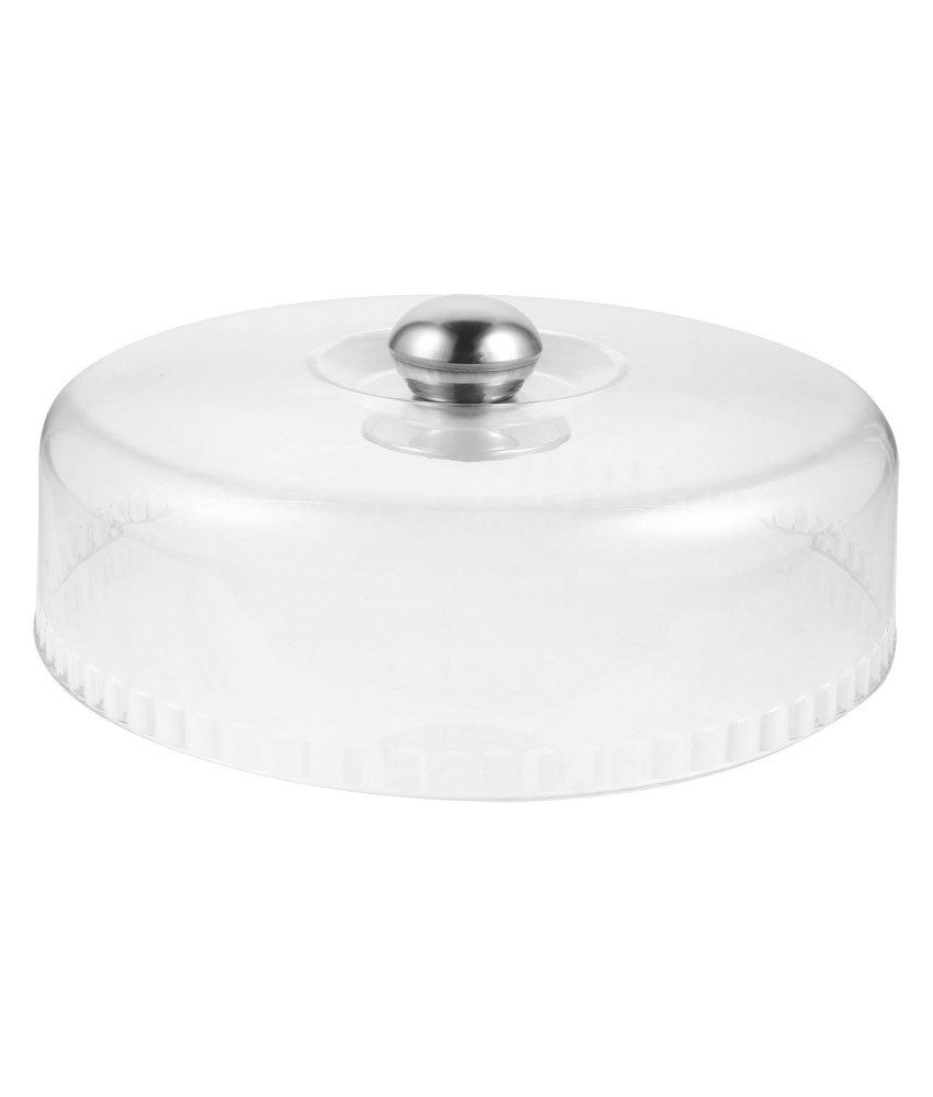 Kopuła na Ciasto Pokrywa Wystawowa Klosz 28 cm Plastikowa Przezroczysta