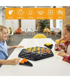 Triggle Strategiczna Gra Planszowa Trójkąty Gumki 3D Gra Łamigłówki Pionki