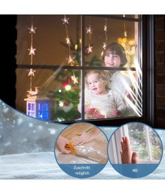 Folia Termoizolacyjna na Okno Szybę Zimowa 1,6 x 5 m Przezroczysta