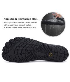 Racqua Buty do Wody Morsowania Plażowe do Pływania na Jeżowce Czarne 35