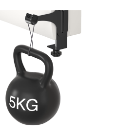 Uchwyt Wspornik do Karniszy 20-28 mm Metalowy Czarny Regulowany 2 szt