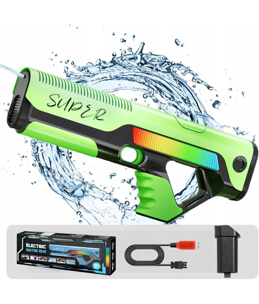 Pistolet na Wodę Elektryczny Automatyczny Duży Karabin Akumulator Zabawka