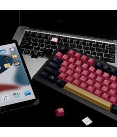 Naklejki na Klawiaturę QWERTY Nakładki Klawiszy 129 Elementów Motyw Japonii