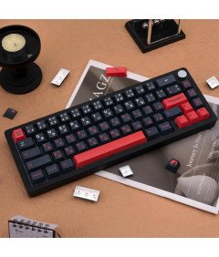 Naklejki na Klawiaturę QWERTY Nakładki Klawiszy 129 Elementów Motyw Japonii