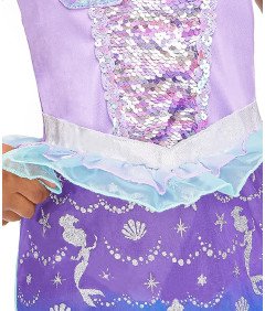 Kostium Syrenki Przebranie Strój na Karnawał Halloween Dziewczynki 140 cm