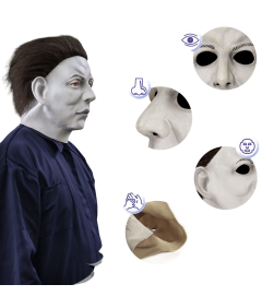 Lateksowa Maska Michael Myers Halloween Horror Realistyczne Przebranie