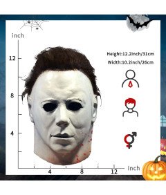 Lateksowa Maska Michael Myers Halloween Horror Realistyczne Przebranie