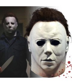 Lateksowa Maska Michael Myers Halloween Horror Realistyczne Przebranie