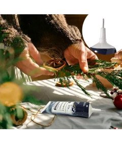Klej Uniwersalny Przezroczysty 60 ml 2 Sztuki Meble Modeli Zabawki Plastik