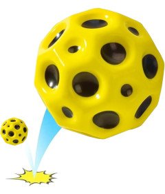 Poudya Space Ball Rumena žoga, ki se odbija do 15 metrov