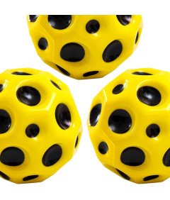 Poudya Space Ball Rumena žoga, ki se odbija do 15 metrov