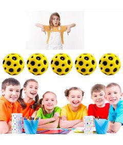 Poudya Space Ball Rumena žoga, ki se odbija do 15 metrov