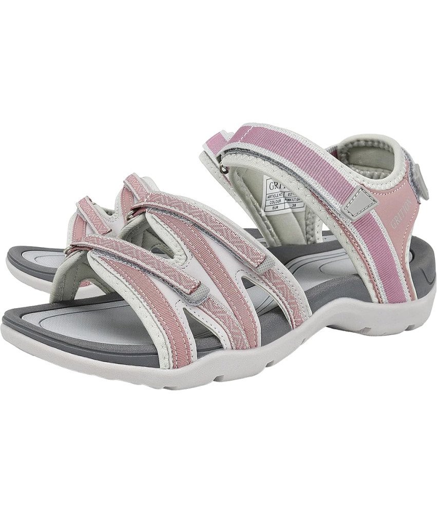 Damskie Sandały Trekkingowe Turystyczne Wodoodporne Sportowe Różowe 41 EU