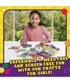 Zestaw do Tworzenia Kolorowych Witraży Rękodzieło Kryształki Prezent DIY