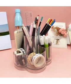 Organizer Obrotowy 360 Stopni Przezroczysty 6 Przegródek na Kosmetyki