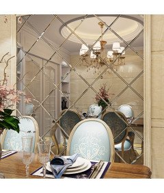 Folia Lustrzana Samoprzylepna Okleina Lustro DIY Rolka 30 cm x 7 m