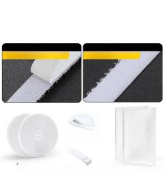 Moskitiera Okienna Siatka na Owady Ochronna Zestaw 2 szt 130 x 150 cm