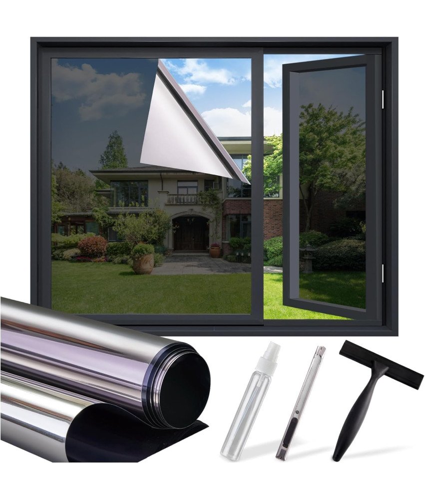 Folia Okienna Przeciwsłoneczna Samoprzylepna Przyciemniająca 90x400 cm