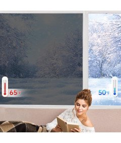 Folia Okienna Samoprzylepna Lustrzana Prywatyzująca Anty UV 90 x 300 cm