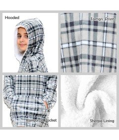 Koc Bluza 2w1 Kocobluza Oversize z Kapturem Ciepła Miękka Gruba Dziecięca