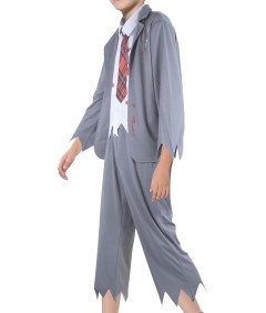 Strój Przebranie Zombie dla Dzieci Kostium na Halloween Karnawał 3-5 Lat